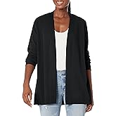 Jones New York Womens Women's Icon Open Front Cardigan Sweater
