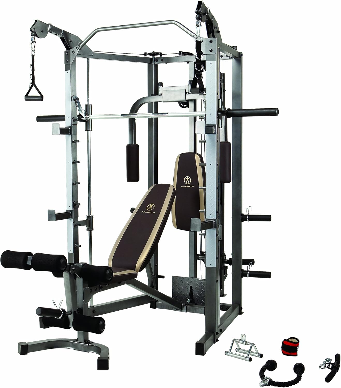 Amazon Com Marcy Combo Smith Machine Sports Outdoors Amazon Com Marcy Combo Smith Machine Sports Outdoors