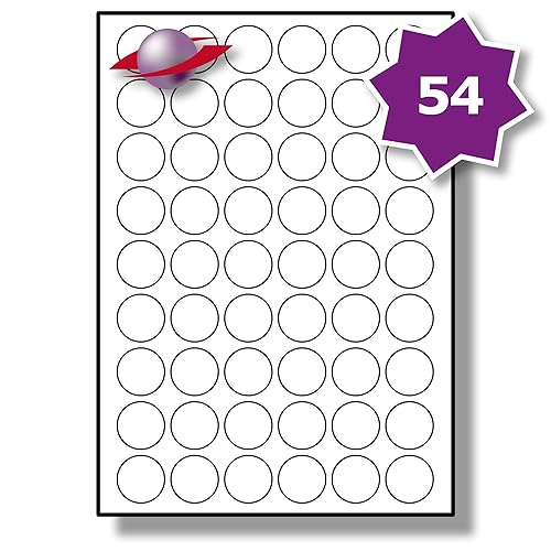 Avery L471620 ExtraStrong Adhesive Heavy Duty Weatherproof Round