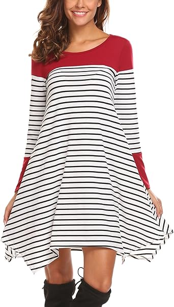 casual handkerchief dress