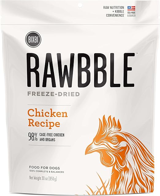 rawbble dog treats