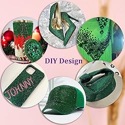 16000Pcs Resin Rhinestones with Tweezers for