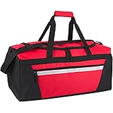 40 Liter, 22 Inch Reflective Duffle Bag with Shoulder Strap for Men, Women, Travel