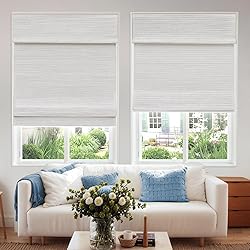 Pasoun Cordless Roman Shades for
