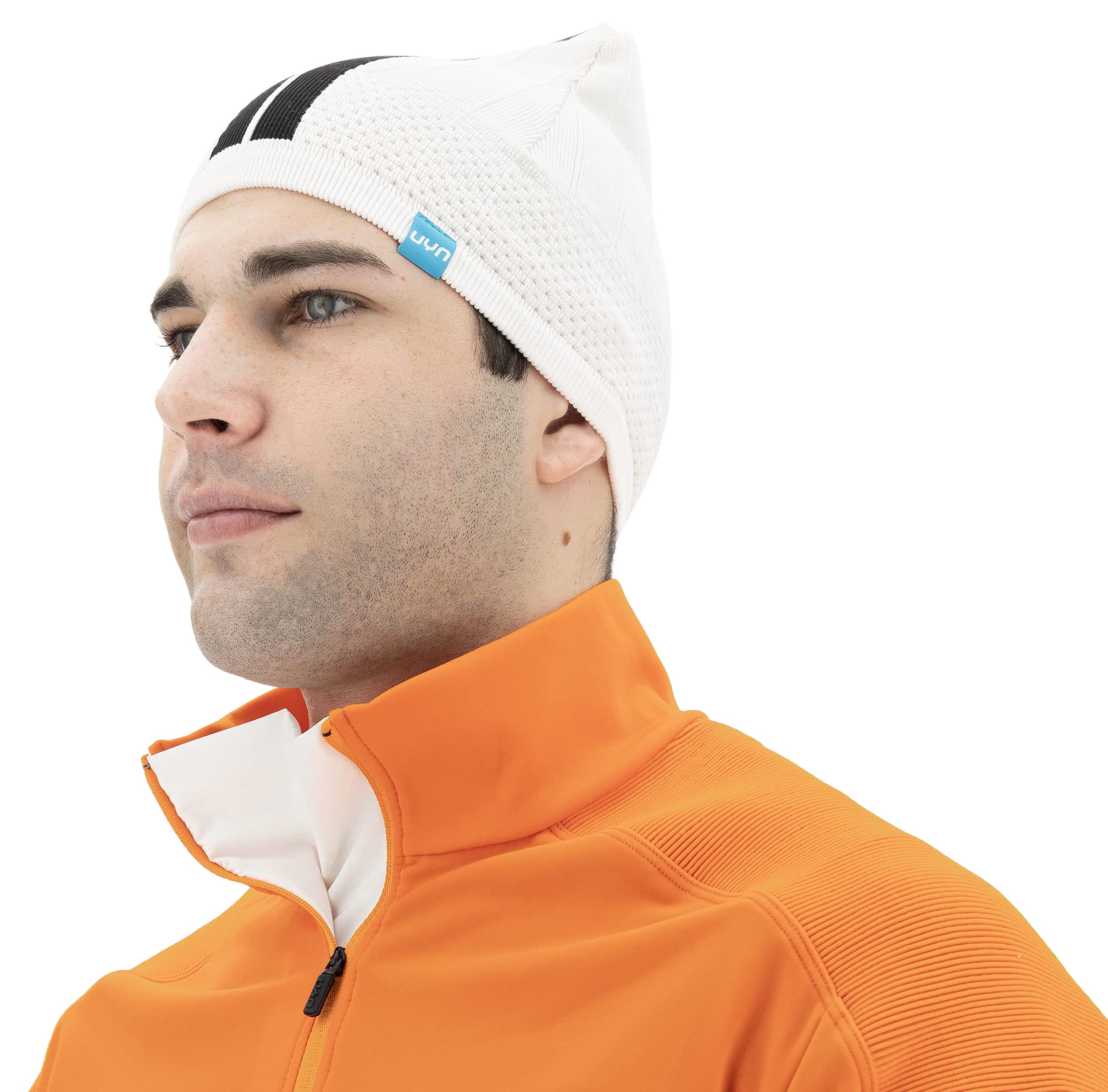 UYN O102195 NATYON PARALLELL Hat Unisex White black 2