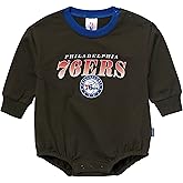 Gerber NBA unisex-baby Nba Team Sweatshirt Bubble Romper