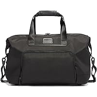 Amazon.com | Tumi Unisex Double Expansion Duffel, Black, One Size