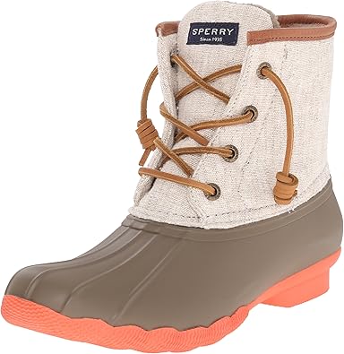 sperry duck boots taupe