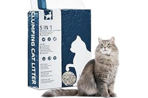 Tofu Cat Litter Natural Kitty Litter Strong Clumping Flushable Cat Litter Pellets 7LB Ultra Absorbent Odor Control Dust-Free 