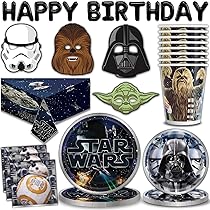 star wars plates and napkins