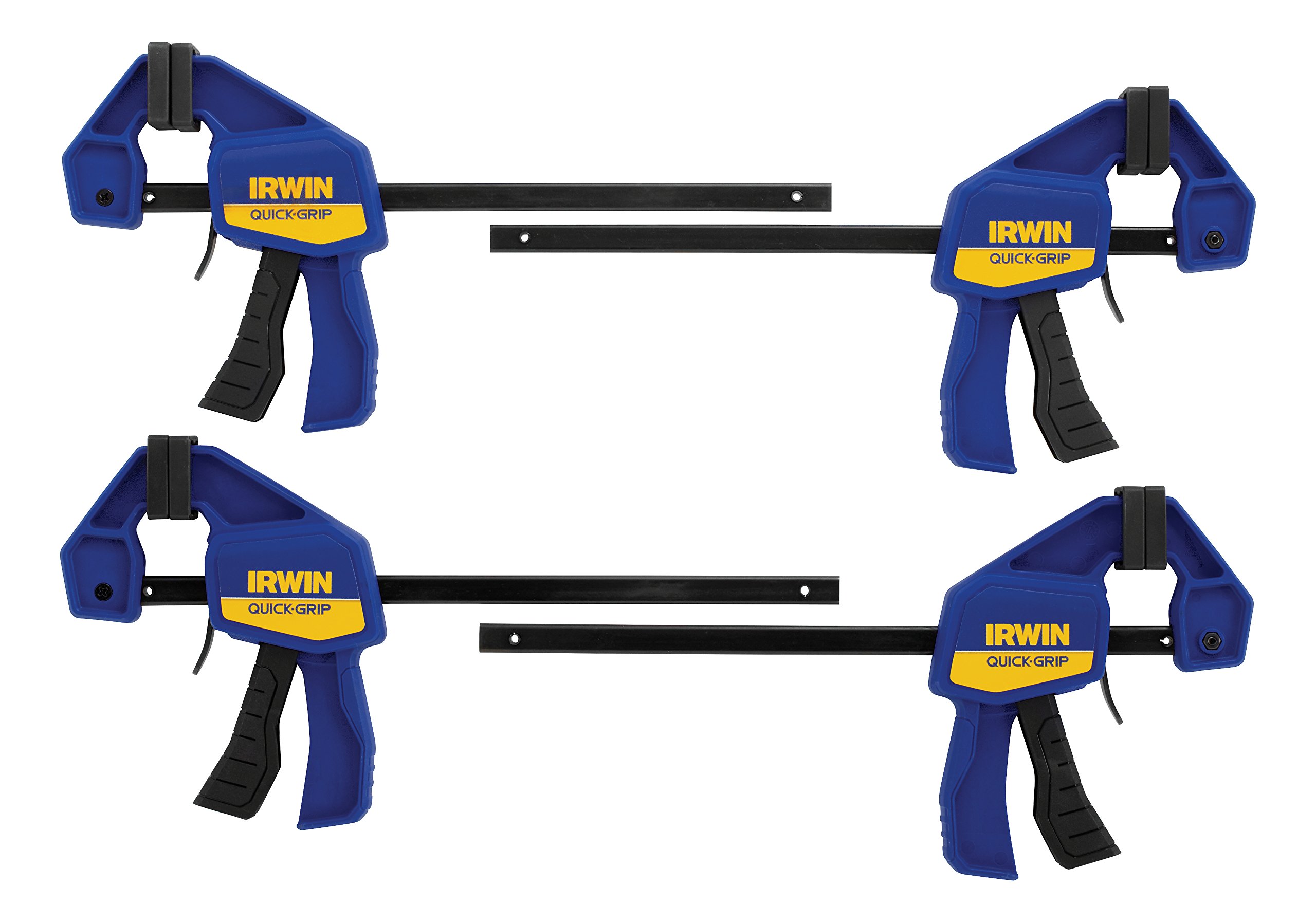 IRWIN QUICK GRIP Clamps One Handed Mini Bar 6 Inch 4 Pack 1964758