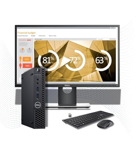 Dell OptiPlex 3070 Small Form Factor Desktop 1TB SSD (Intel 9th