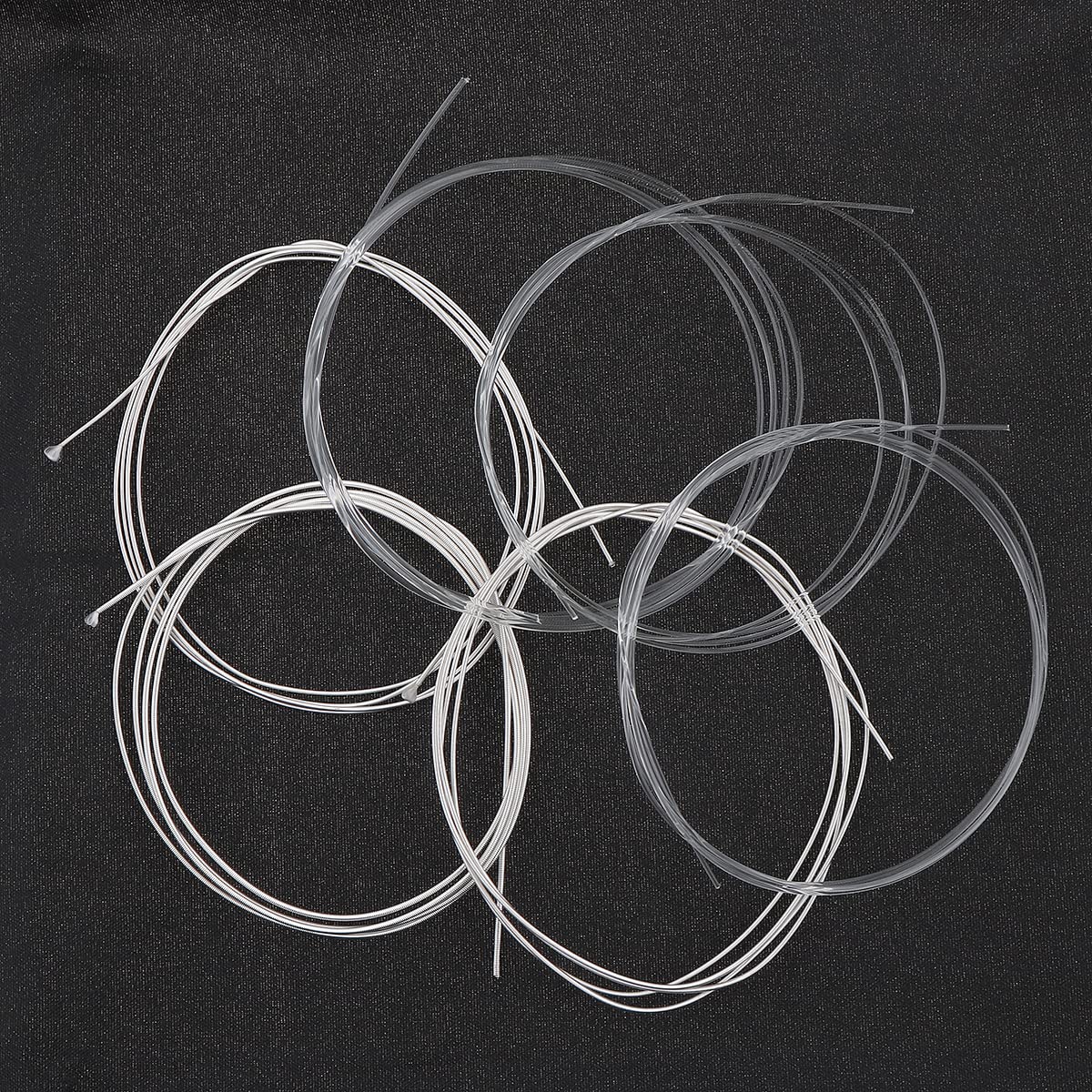 MuzcYM 6pcs Classical Guitar Strings (028-043) - Nylon Core with Silver Plated Wound, Professional Warm Tone for Classical & Flamenco Guitars, Normal Tension Strings Set