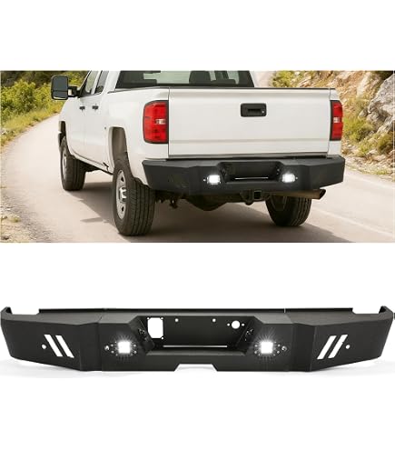 Vijay Front Bumper and Rear Bumper Fits 2011-2014 Chevy Silverado 2500