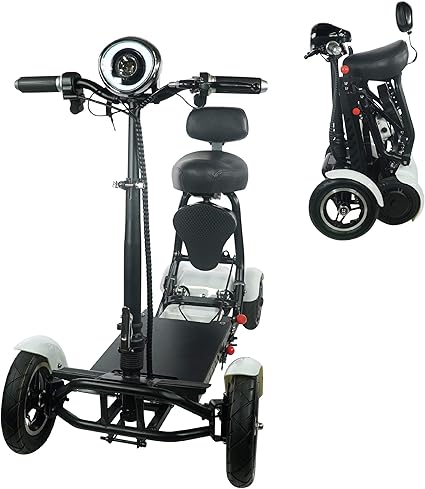 folding electric tricycle scooter amazon