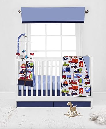 transportation crib bedding