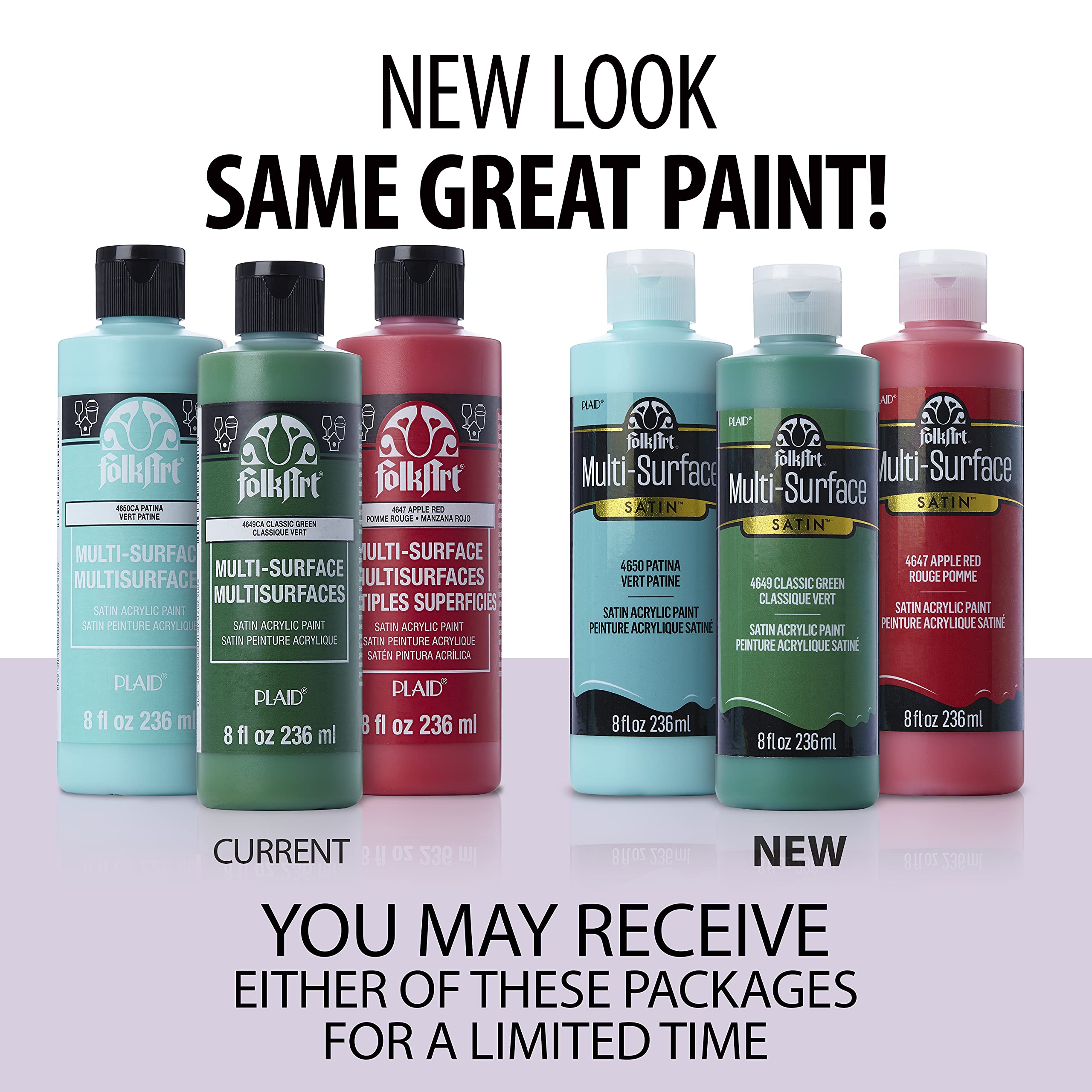 FolkArt Multi-Surface Paint (8 oz), , Titanium White