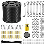 NEREUS String Light Hanging Kit with 250 Ft Vinyl
