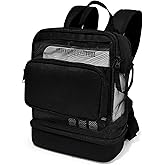O2TOTES Lightweight Backpack Compatible with Drive DeVilbiss iGo2 | Custom Fit Backpack Carrier, Storage Pockets, Large Bottom Compartment, For Extra Batteries &amp; Accessories