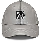 DKNY Women Metallic Baseball Cap with Logo One Size