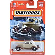 Amazon.com: Matchbox 1934 Chevy Master Coupe, tan/Brown 34