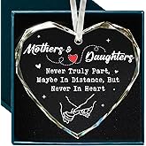 Mother Daughter Ornament 2025 for Mom from Daughter - Special Christmas Ornament for Long Distance Unique Mother Ornaments - Ideal Mom Gifts from Daughters