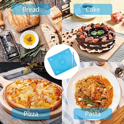 Inchant Silicona Formas para pastelería Mat balanceo con ...