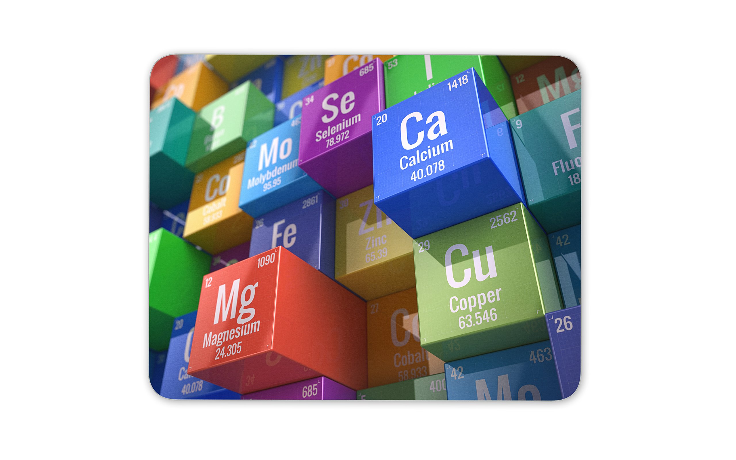 3D Periodic Table Mouse Mat Pad - Science Teacher Chemistry Gift Computer #13266
