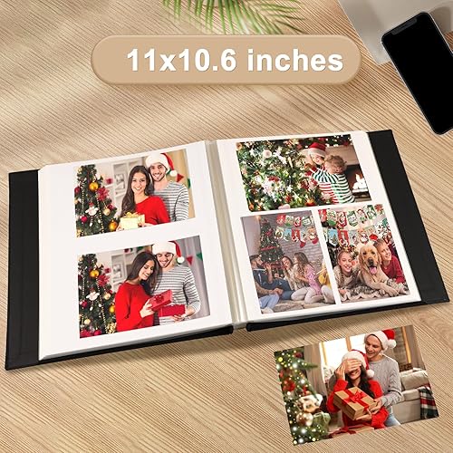 Photo Album Self Adhesive Pages Scrapbook Magnetic Photo Albums