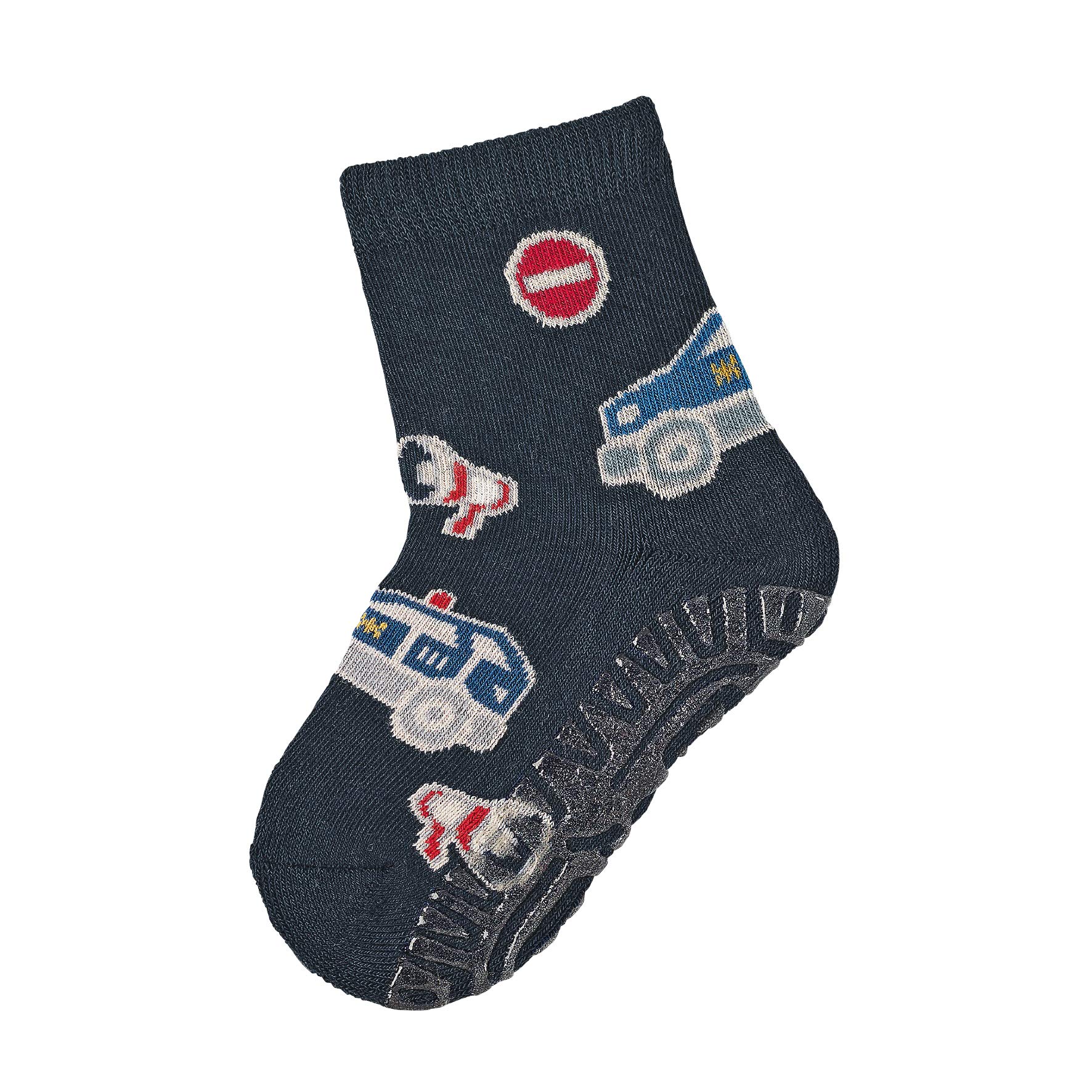 Sterntaler Baby Boys Fli Speed Socks, Size: 2.5, Navy Socks, Blue (Marine 300), 6-9 Months (Manufacturer Size: 18)