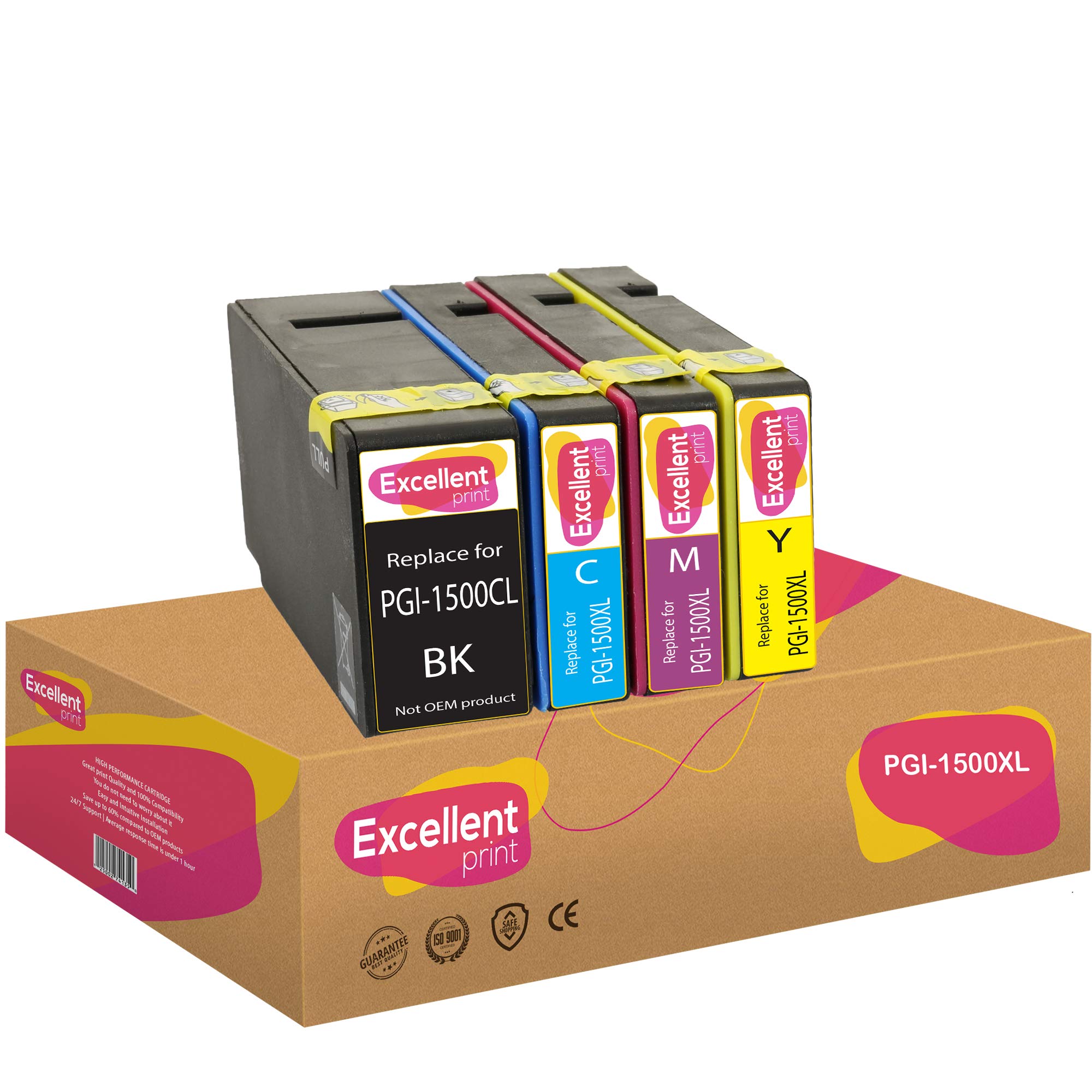 Excellent Print PGI-1500XL PGI1500 XL Compatible Ink Cartridges for Canon Maxify MB2050 MB2350 MB2150 MB2155