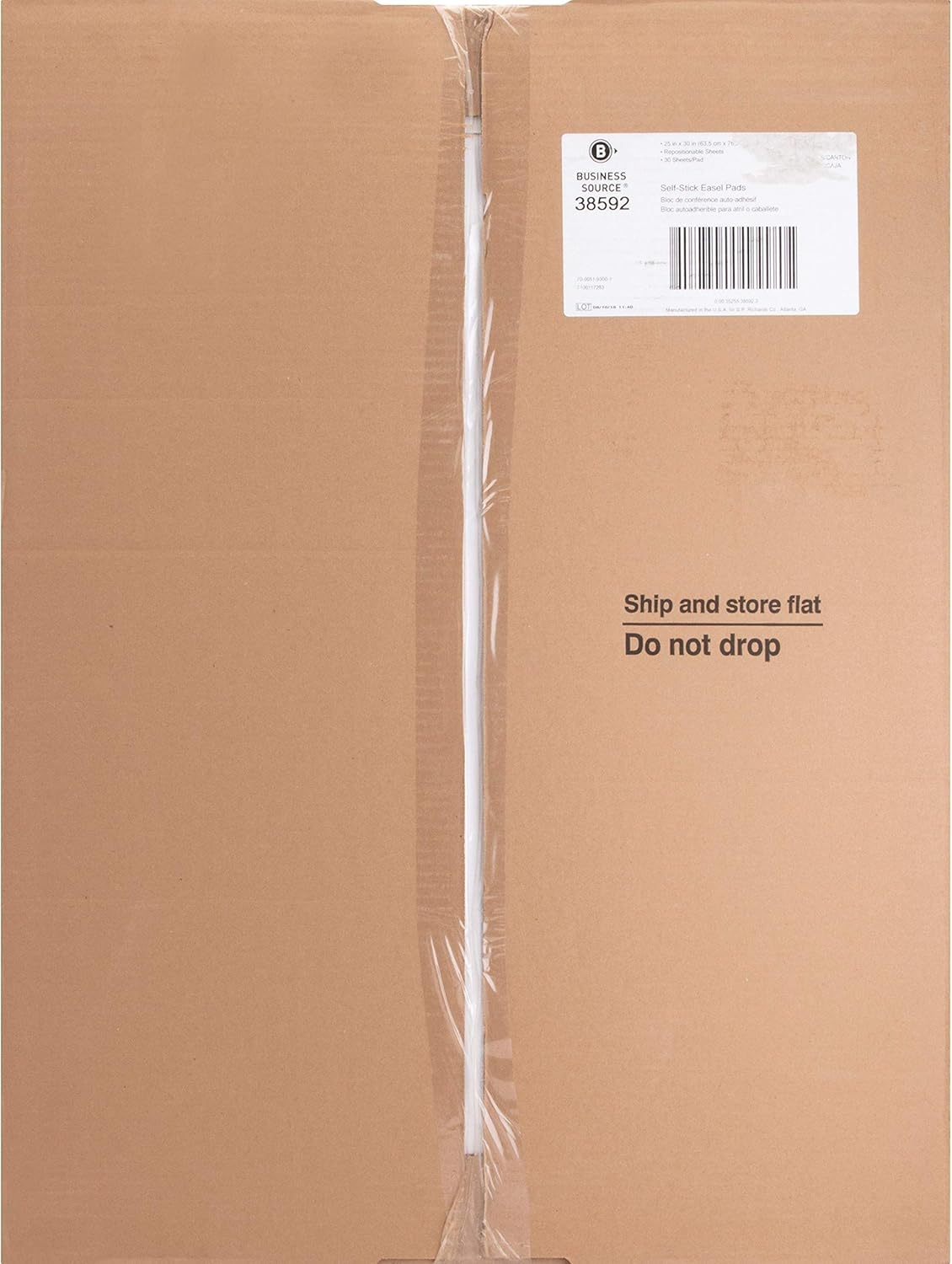 Business Source 25"x30" Self-Stick Easel Pads, 4/Pack (38592) : Easel Pads : Office Products