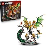 LEGO NINJAGO Ultra Dragon Battle 71872 | Collectible Building Toy for Boys &amp; Girls, Ages 12+, Display Set for Bedroom or Desk, 4 Minifigures, 2,178 pieces, Gift Ideas