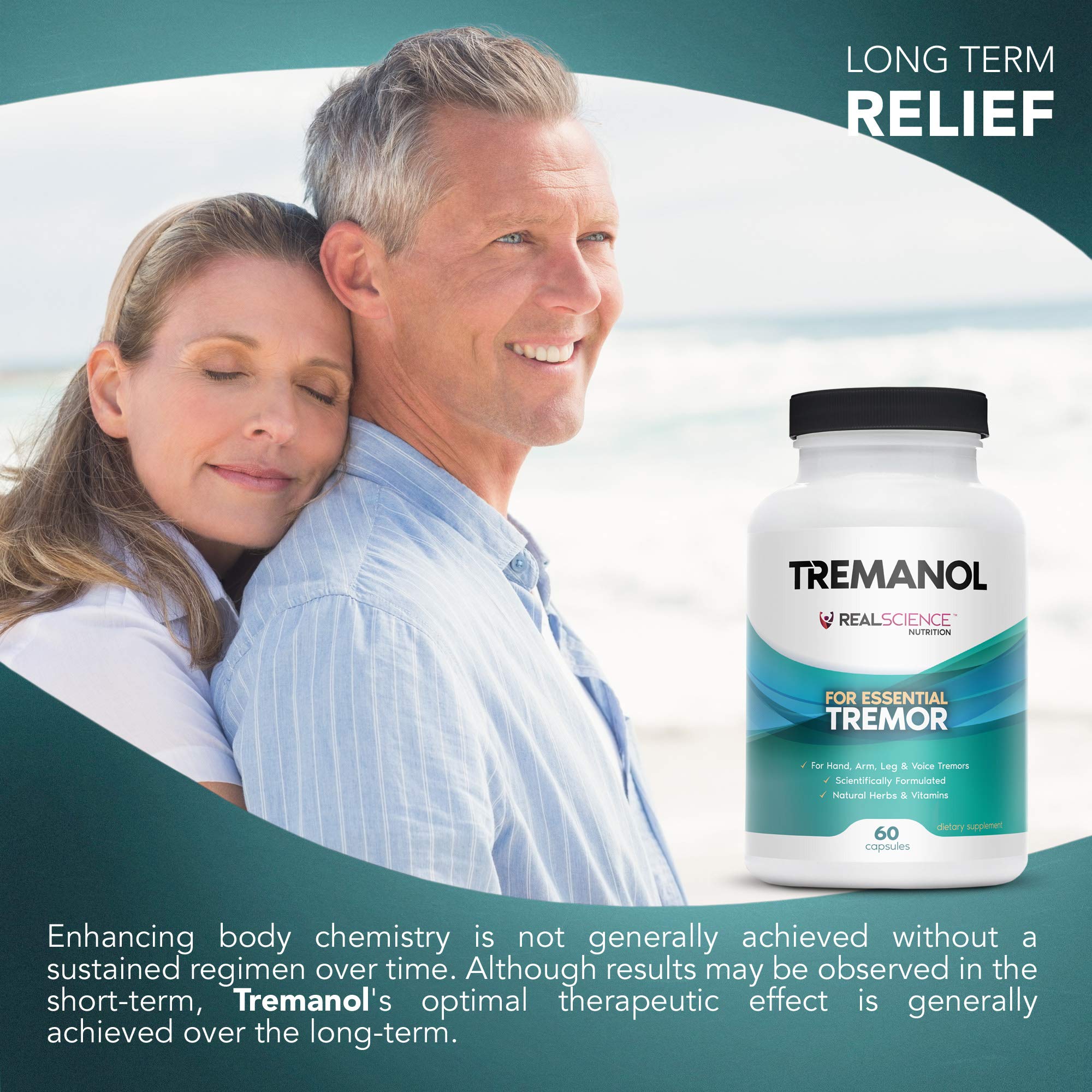 Tremanol All Natural Essential Tremor Supplement Provides LongTerm