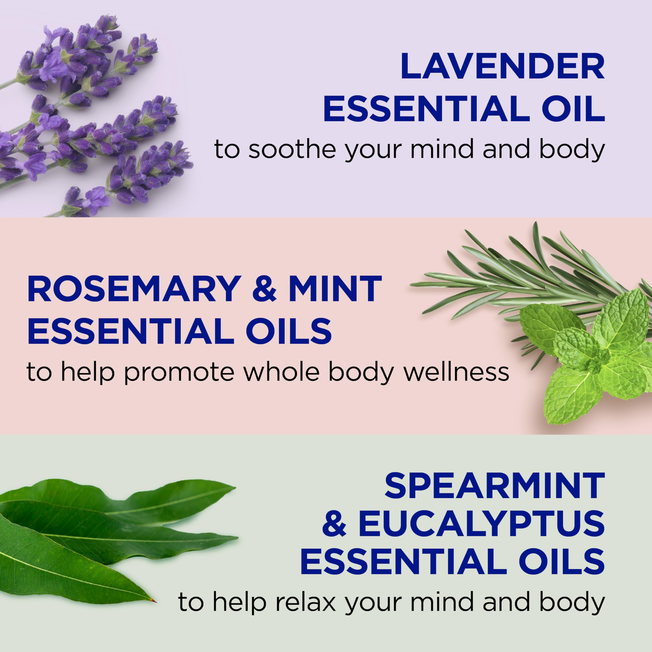 Dr Teal's Pure Epsom Salt, Lavender, Eucalyptus & Wellness Trio Bundle, 3 lbs (Pack of 3)