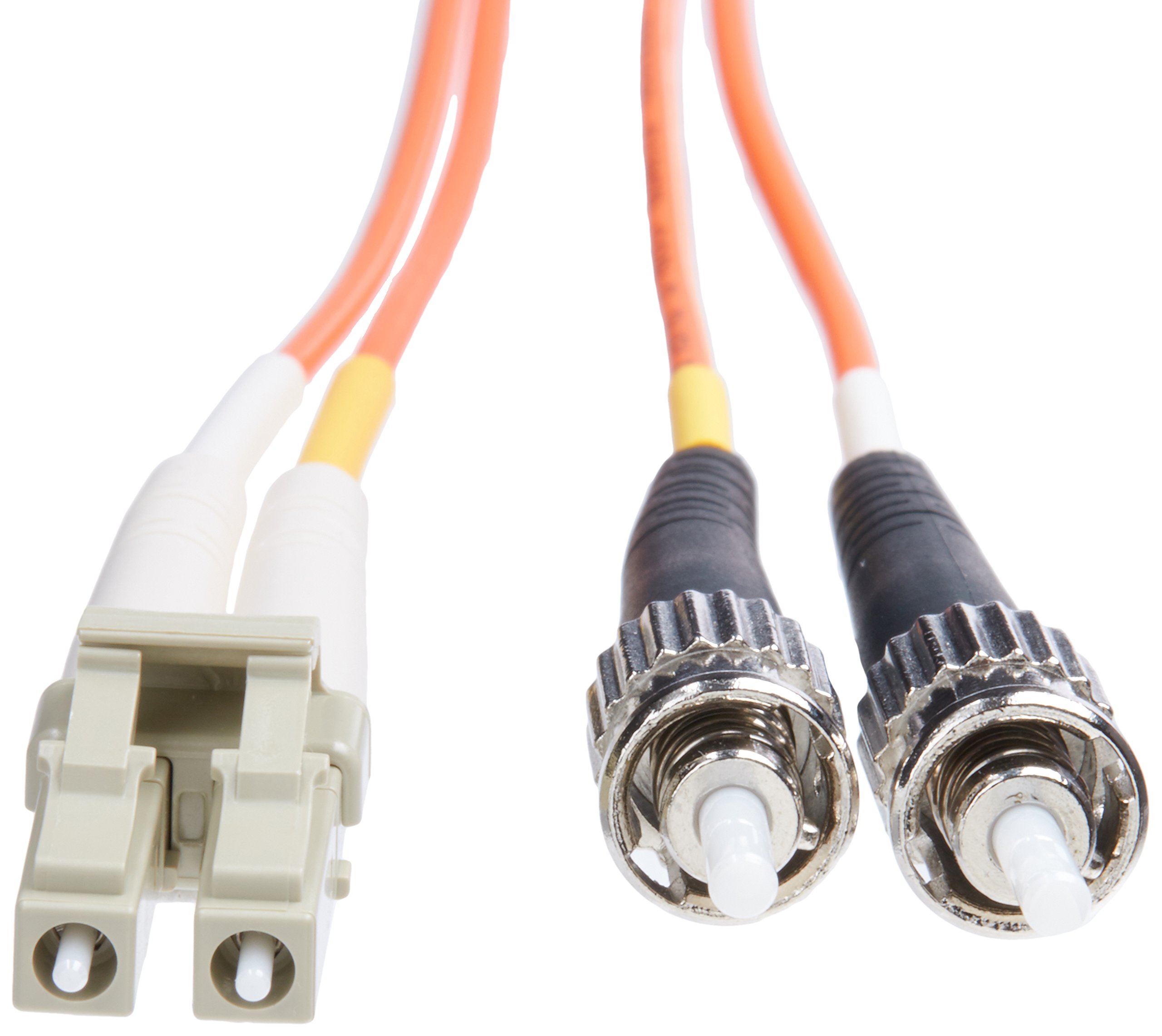 Tripp Lite N318-05M Fibre Optic Cable 5 m OFNR LC ST Orange - Fibre Optic Cables (5 m, OFNR, LC, ST, Male Connector/Male Connector, Orange)
