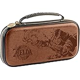 R.D.S. INDUSTRIES, INC. – Game Traveler Deluxe Licensed Travel Case Designed for Nintendo Switch, Lite, OLED, Legend of Zelda Tears of the Kingdom, Brown (NNS423BR)