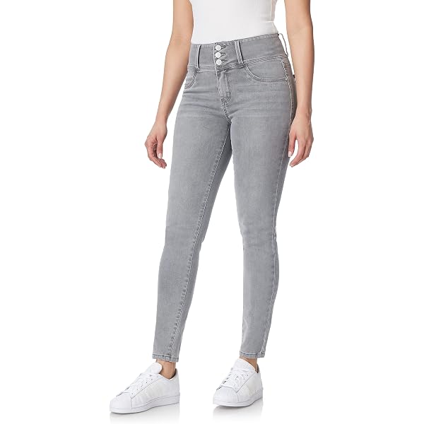 PAIGE Women's Hoxton Ultra Skinny Pull-On Jeans - High Rise, Stretch Denim In Dark Blue - View #3