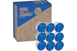 Ziploc Twist N Loc Reusable Containers, Leak-Proof Lid, Keeps Food Fresh, BPA Free, Microwave, Freezer and Dishwasher Safe Fo