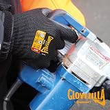 Beeswift Glovezilla Anti-Vibration Gloves Black Large EN388 EN10819 view 3