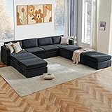 Sweetcrispy Convertible Sectional Couch Sofa Bed