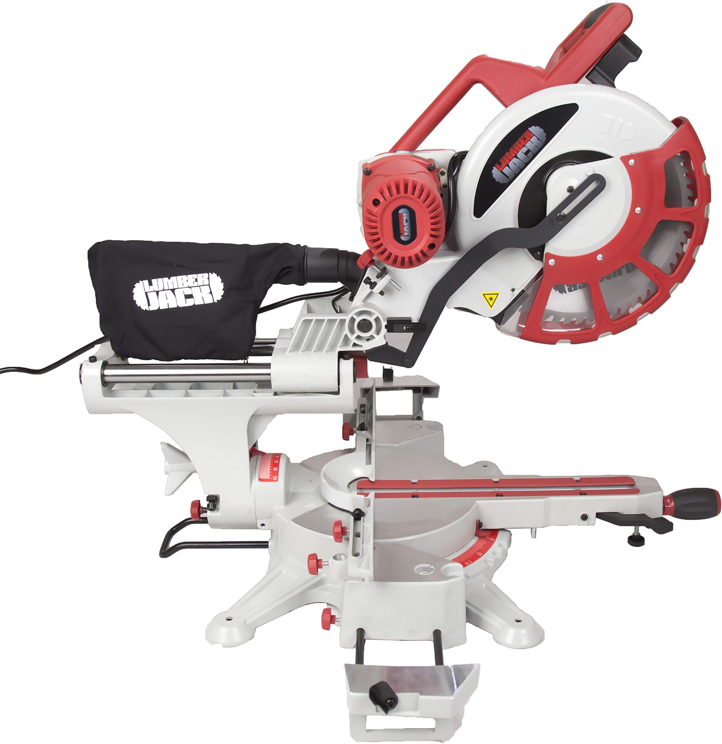 Lumberjack 12 Inch Compound Sliding Double Bevel Mitre Saw 110V
