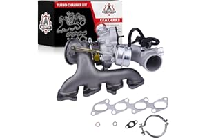 AA IGNITION Replacement Turbo Charger with Gasket Kit- Compatible with Buick and Chevrolet Vehicles - 2011-2019 - Encore, Cruze, Cruze Limited, Sonic, Trax - 1.4L L4, 1.4T Engines - Replaces 55565353, 667-203