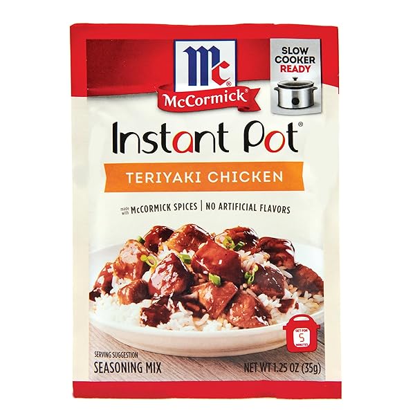 MCCORMICK INSTANT POT TERIYAKI CHICKEN SEASONING MIX, 1.25 OZ