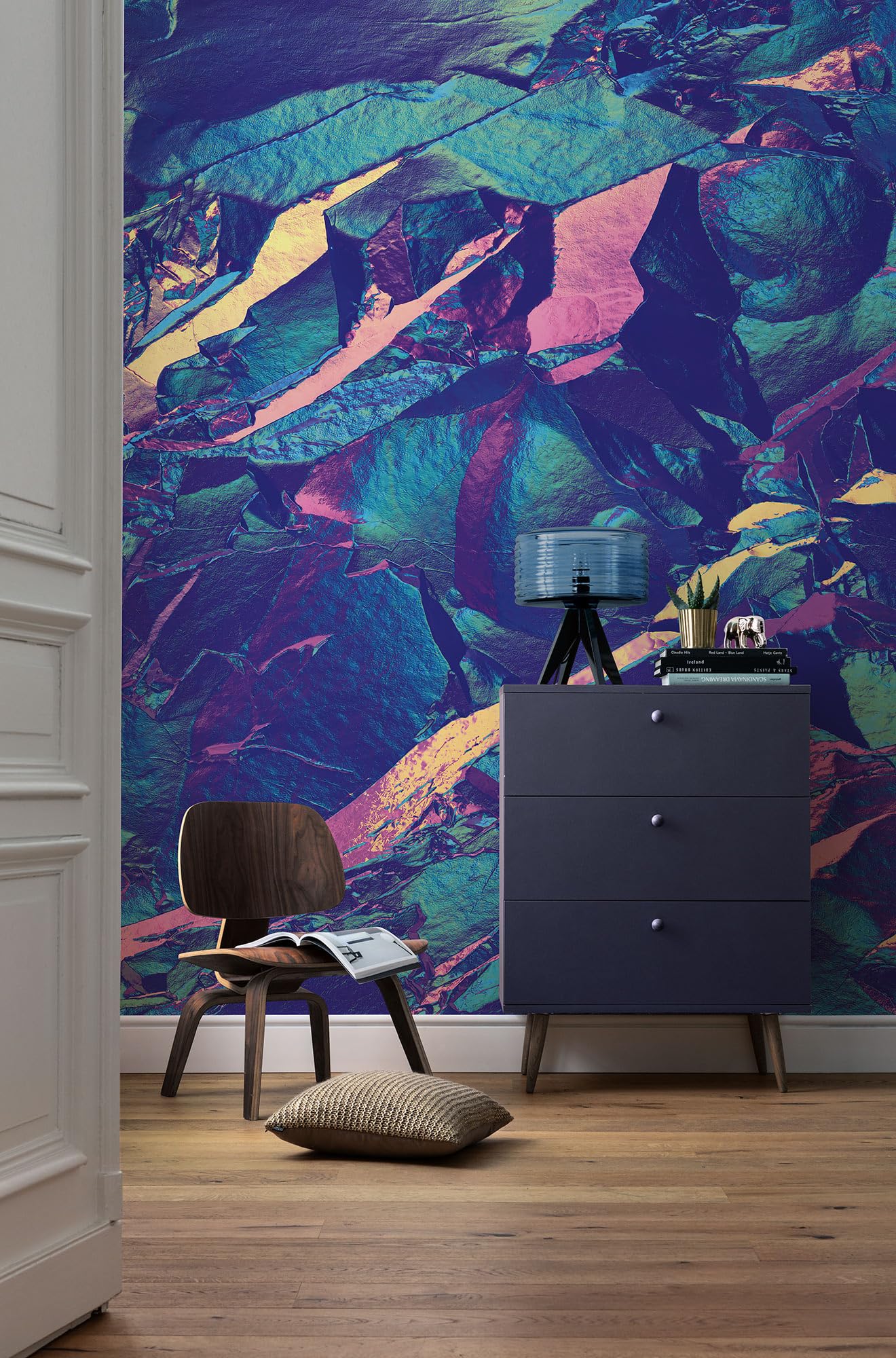 Komar Non-Woven Photo Wallpaper - Holodeck - Size 200 x 250 cm - Wallpaper, Wall Decoration, Living Room, Bedroom, Office