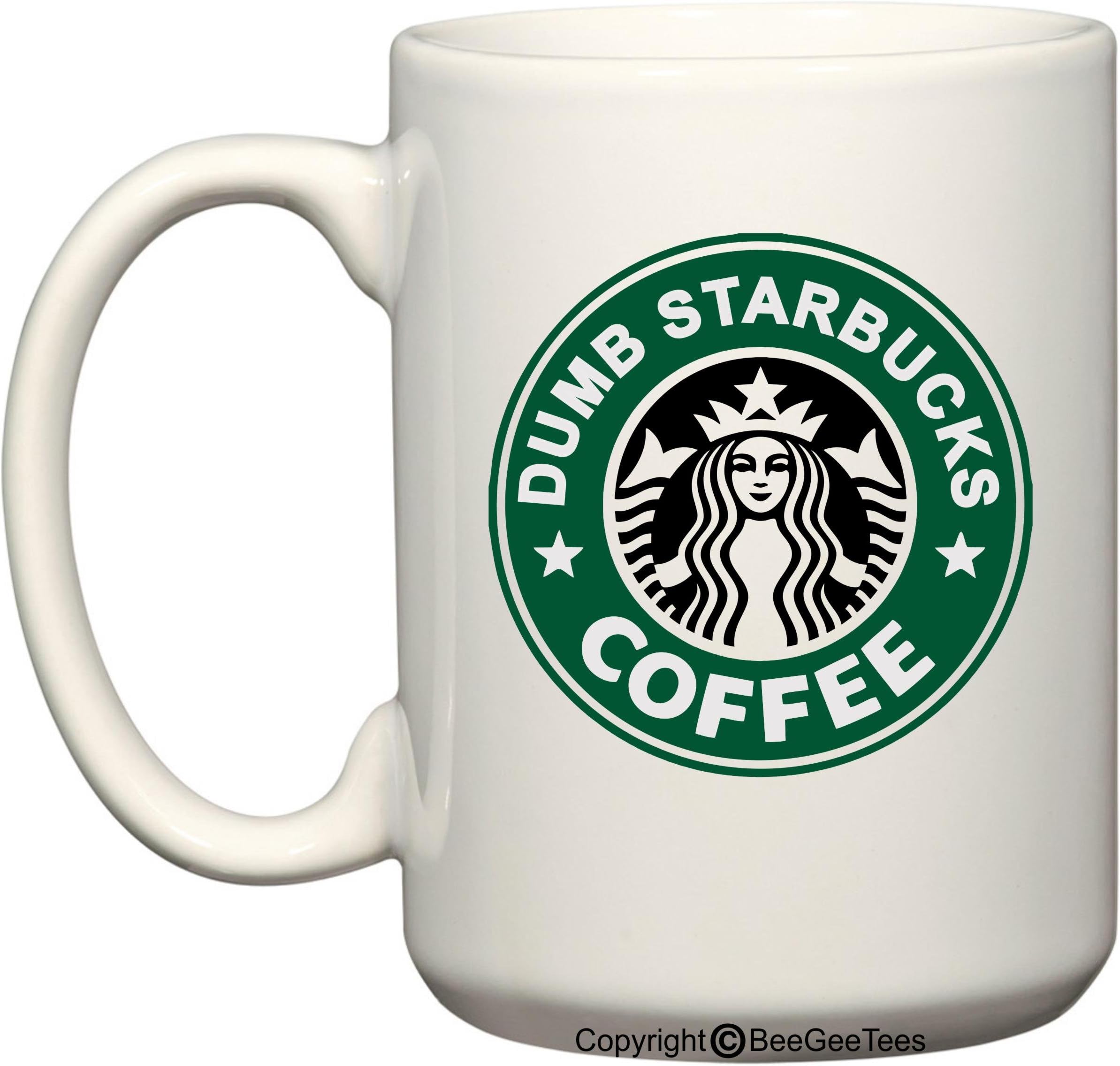 Nathan For You Dumb Coffee Mug Funny Tea Cup (15 ounce)