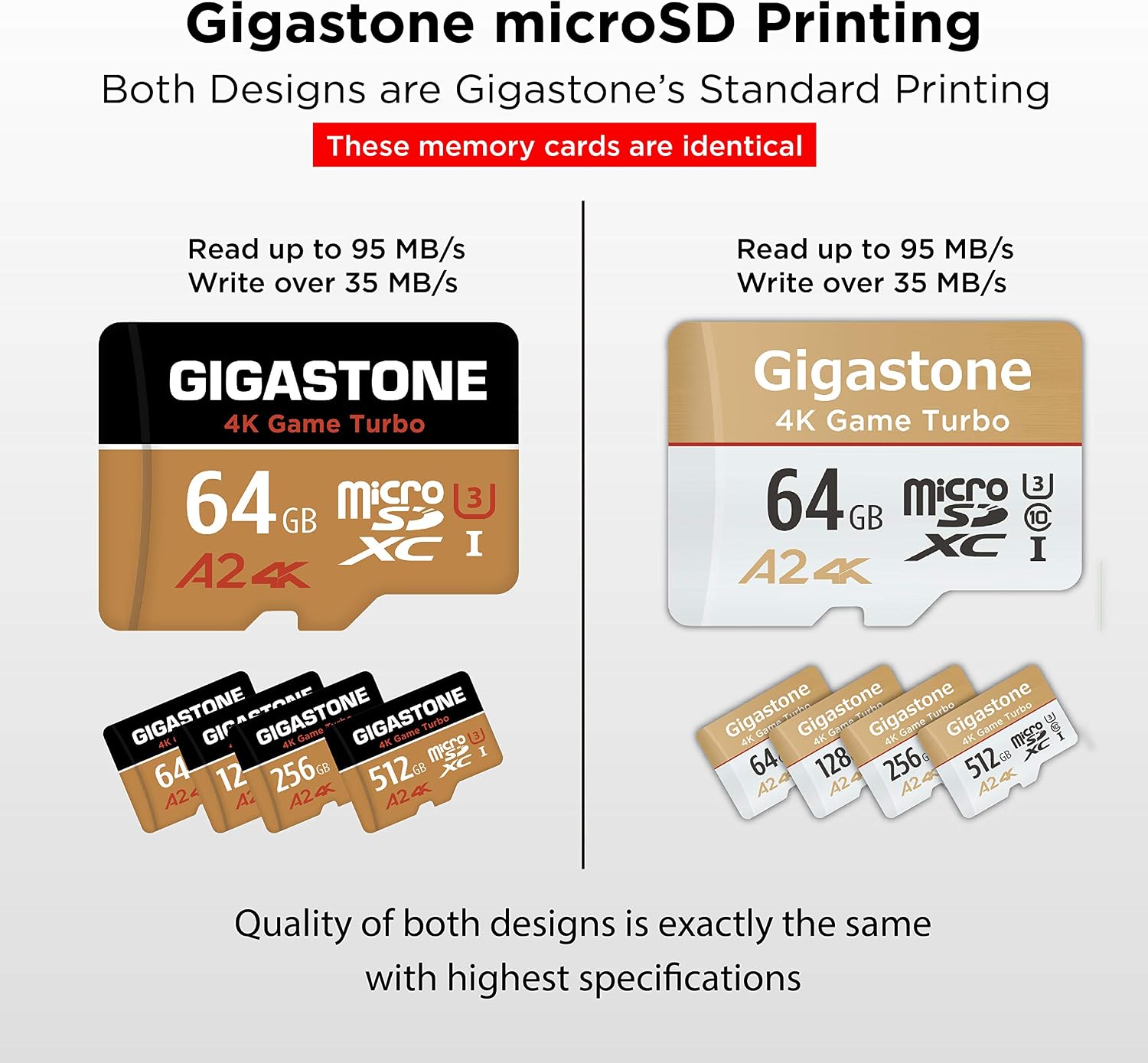 For Switch 1 OnlyGIGASTONE 64GB Micro SD Card, 4K UHD Game Turbo, Nintendo-Switch Compatible, Read/Write 95/35 MB/s - Image 5