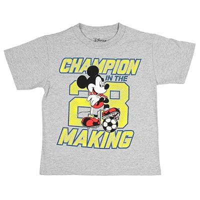 Disney Mickey Mouse Shirt Boys Champion 