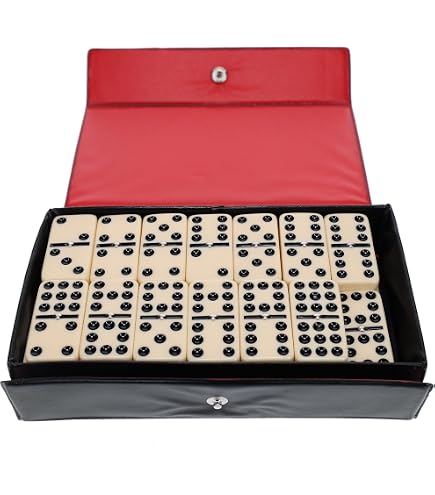Amazon.com: Marion Double 9 Domino Set (55 Tiles) Jumbo Tournament