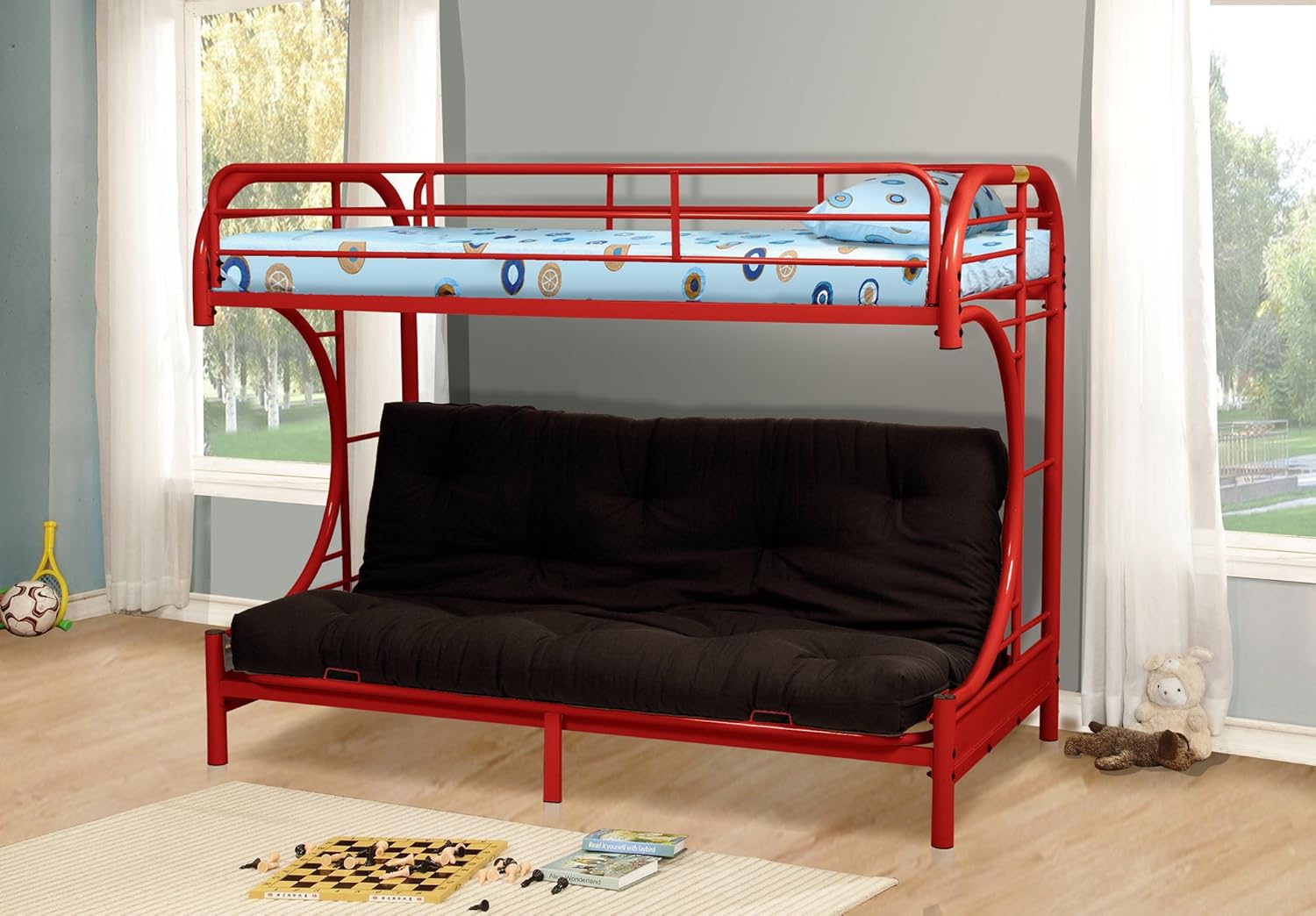 White Ladder Shelf Futon Company at Ernest Free blog